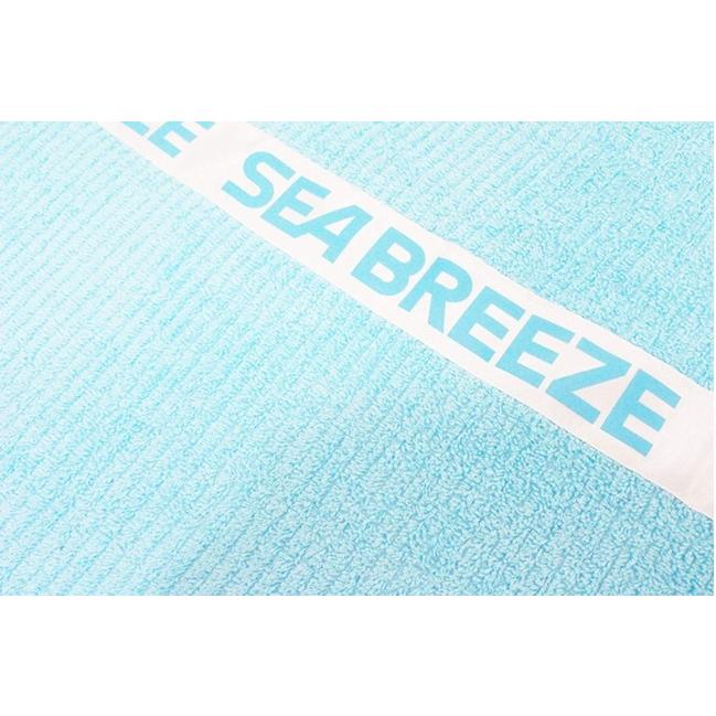 【販売終了】タオルケット　ブルー　SEA BREEZE　シーブリーズ　シングル（約）140ｘ190ｃｍ 送料無料　（四国・北海道・九州除く。沖縄不可） |  | 02