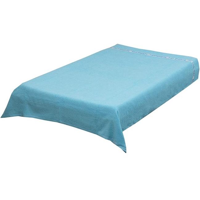 【販売終了】タオルケット　ブルー　SEA BREEZE　シーブリーズ　シングル（約）140ｘ190ｃｍ 送料無料　（四国・北海道・九州除く。沖縄不可） |  | 03