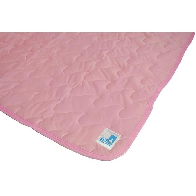【販売終了】敷パッド SEA BREEZE シーブリーズ 冷感 敷パッド シングル 100ｘ205cm　ベッドパッド 敷布団パッド 沖縄不可 |  | 01