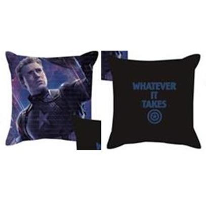 クッションカバー 45x45 マーベル キャプテンアメリカ ポスト投函お届け 送料無料 日本全国お届け 背当てクッションカバー ディズニーキャラクター | Disney