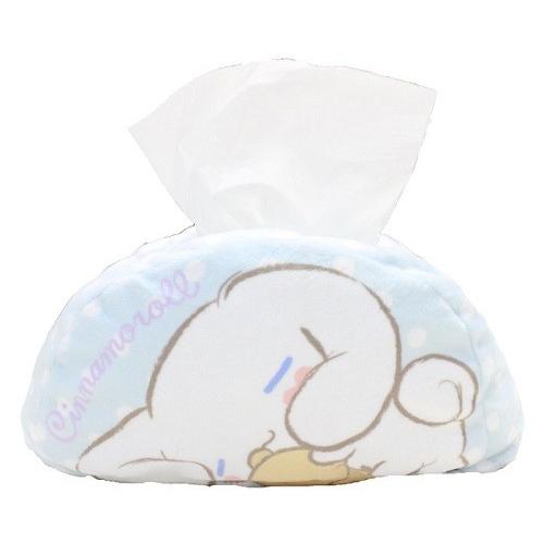 【販売終了】シナモロール  ティッシュボックスカバー ＰＴ全身柄　 送料無料 沖縄不可 サンリオキャラクター ティッシュＢＯＸカバー　ティッシュケース | sanrio