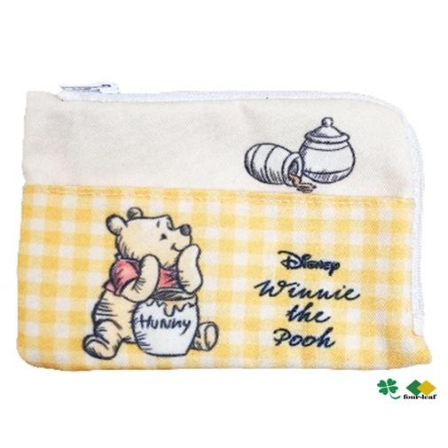 くまのプーさん  ミニポーチ ポケットティッシュケース 長方形 小銭入れ 送料無料 ポスト投函 日本全国お届け 化粧品ポーチ ディズニーキャラクター モリシタ | Disney