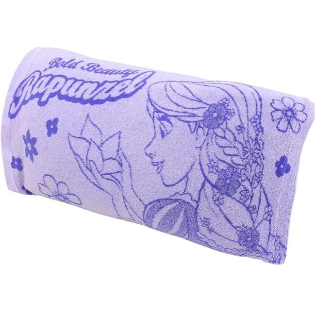 ラプンツェル 枕カバー タオル地 のびのび 約32ｘ52ｃｍ 抗菌防臭加工 ポスト投函 送料無料 筒状 筒型 ディズニー キャラクター のびのび枕カバー モリシタ | Disney