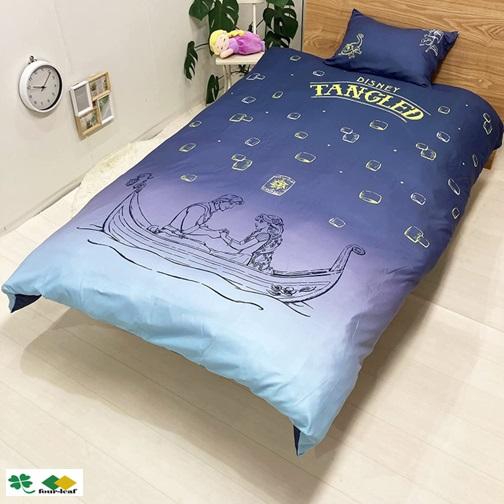 ラプンツェル 布団カバー ２点セット 掛布団カバー１枚 枕カバー１枚 シングルロングサイズ 布団カバーセット ラッピング不可　送料無料 沖縄不可 | Disney