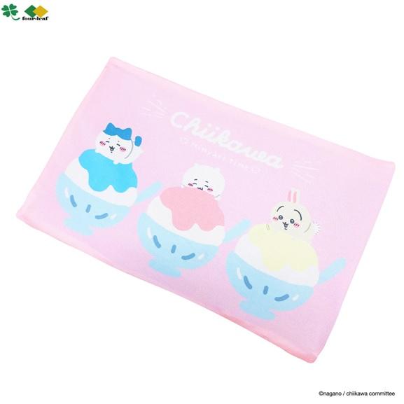 【販売終了】ちいかわ　クールまくら　冷感 枕パッド 約 29cm x 18cm 冷凍禁止 ポスト投函 キャラクター ひんやり 冷却 ジェル 枕 まくら クール | 