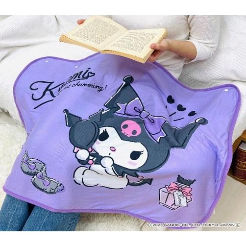 クロミ ひざ掛け 70ｘ100ｃｍ 送料無料 （沖縄不可） ラッピング不可 サンリオキャラクター ハーフケット ひざかけ あったか 冬用 モリシタ | sanrio | 03