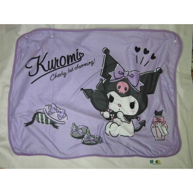 クロミ ひざ掛け 70ｘ100ｃｍ 送料無料 （沖縄不可） ラッピング不可 サンリオキャラクター ハーフケット ひざかけ あったか 冬用 モリシタ | sanrio | 05