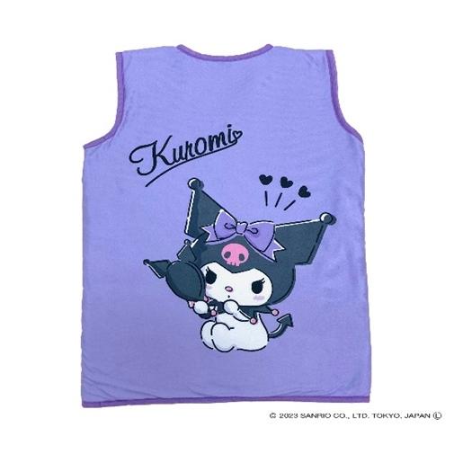 クロミ スリーパー 50ｘ100ｃｍ レディース Ｍ 送料無料 ラッピング不可 サンリオキャラクター あったか 冬用 ベスト チョッキ モリシタ 沖縄不可 | sanrio | 01
