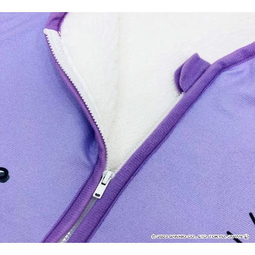 クロミ スリーパー 50ｘ100ｃｍ レディース Ｍ 送料無料 ラッピング不可 サンリオキャラクター あったか 冬用 ベスト チョッキ モリシタ 沖縄不可 | sanrio | 02