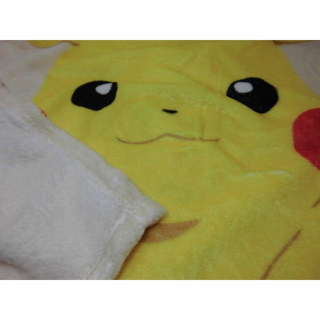 【販売終了】ハーフケット ピカチュウ 約100ｘ140ｃｍ ラッピング不可 昼寝ケット ひざ掛け スポーツ観戦 ジュニアケット ポケットモンスター ポケモン 沖縄不可 | Disney | 02
