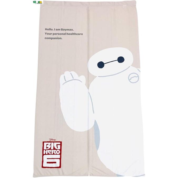 ベイマックス のれん 暖簾 幅85x150cm ポスト投函  送料無料 公式 キャラクター おしゃれ かわいい タペストリー 間仕切り ディズニー モリシタ | Disney