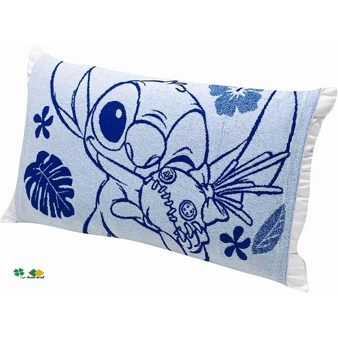 スティッチ　枕カバー　タオル地 のびのび 約32ｘ52ｃｍ ポスト投函お届け 送料無料 筒状 筒型 ディズニー キャラクター のびのび枕カバー モリシタ | Disney | 01