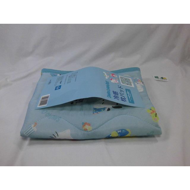 クール 枕パッド サンリオキャラクターズ 表示サイズ：47ｘ58ｃｍ  接触冷感素材 ポスト投函 まくらカバー ひんやり クール 枕カバー 冷感  モリシタ | sanrio | 04