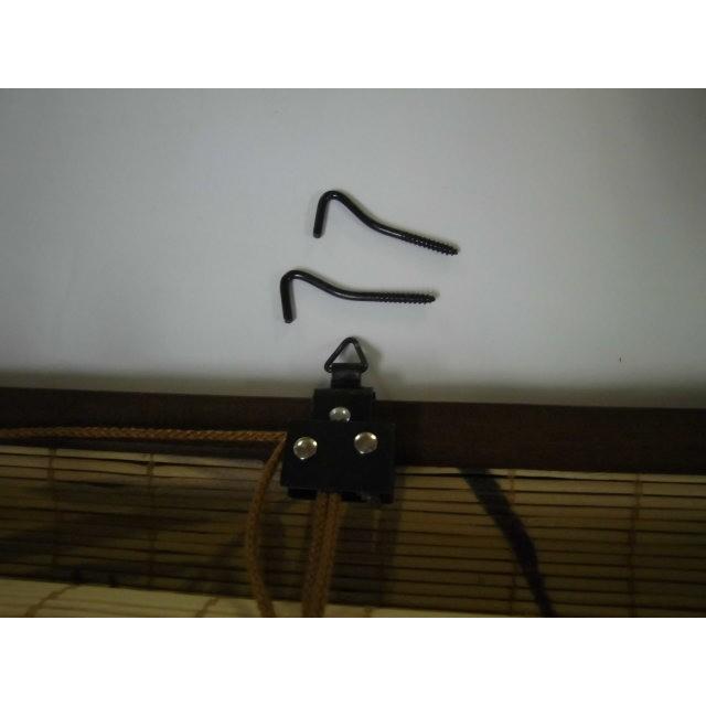 ◆【販売終了】竹ロールスクリーン  シダ柄 約 88ｃｍ×180ｃｍ　  ロールアップ　 間仕切り 目隠し 簾 すだれ 日除け 　バンブー　bamboo　　 |  | 06