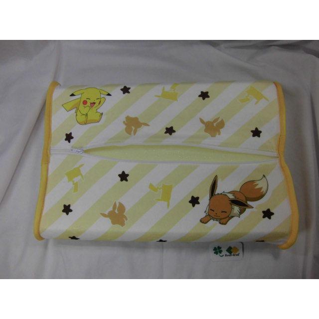 【完売】子供用枕 ソフト低反発枕 ピカチュウ＆イーブイ ＹＥ  25x35 しわ 低反発まくら こども用まくら ジュニアまくら 子供用 ポケモンキャラクター　 |  | 03