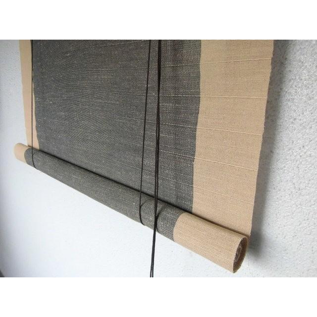 ◆【販売終了】麻調 ロールスクリーン　約 88ｃｍ×180ｃｍ　室内用  間仕切り 目隠し 日除け 　ロールアップ　 ロールカーテン おしゃれ　しぶいカラー |  | 01