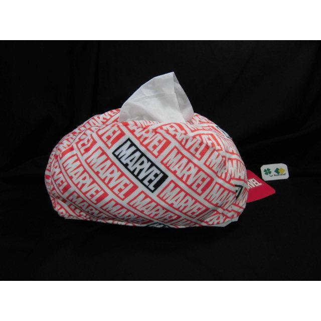 【販売終了2200】ティッシュボックスカバー 置き型  マーベル （ロゴ）  MARVEL　ディズニーキャラクター　アベンジャーズ   沖縄不可 | Disney | 03