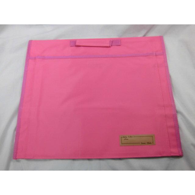 防災頭巾カバー 背もたれ　ピンク　持ち手付き アルミ加工防災頭巾専用カバー 品番90056 トップカバー ポケット付き 防災ずきんカバー 背もたれ式 沖縄不可 |  | 04