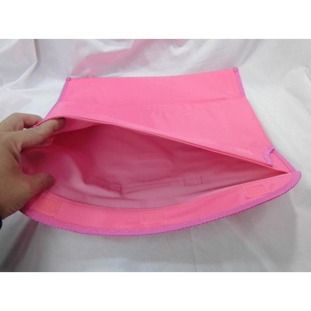 防災頭巾カバー 背もたれ　ピンク　持ち手付き アルミ加工防災頭巾専用カバー 品番90056 トップカバー ポケット付き 防災ずきんカバー 背もたれ式 沖縄不可 |  | 07