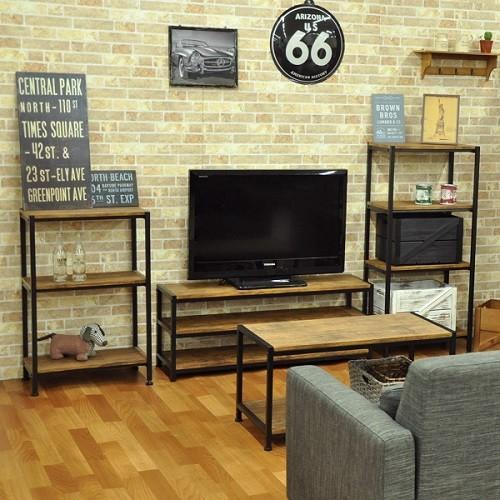 【販売終了】テレビボード ブロンクスシリーズ　ABX-900　フリーラック 代引き不可 （沖縄・離島不可） エイアイエス 組立家具 テレビ台 シンプル デザイン | エイ・アイ・エス | 05