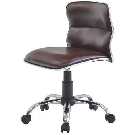 【販売終了】ワークチェア  ブラウン（ＢＲ）ADT-200BR  代引き不可　 ＯＡチェア　オフィスチェア　学習椅子　書斎椅子　昇降式 いす　イス　椅子 | 