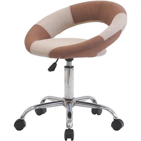 【販売終了】ワークチェア   代引き不可　円形おしゃれチェア　 ＯＡチェア　オフィスチェア　沖縄・離島不可 |  | 03