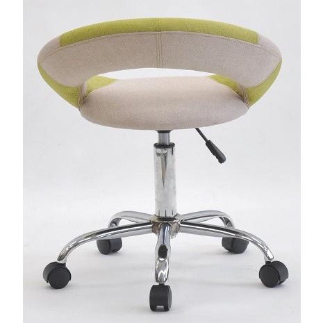 【販売終了】ワークチェア   代引き不可　円形おしゃれチェア　 ＯＡチェア　オフィスチェア　沖縄・離島不可 |  | 05