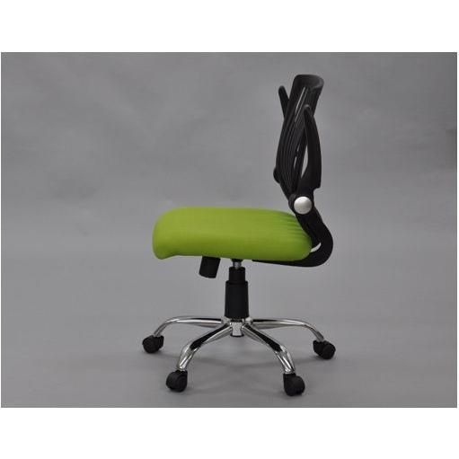 ◆【販売終了】肘付きオフィスチェア　グリーン　送料無料（沖縄・離島不可）ＯＡチェア　ワークチェア　学習椅子　書斎椅子 |  | 02