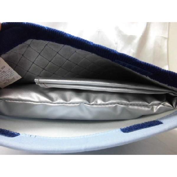 防災頭巾カバーセット アルミ加工頭巾 ＥＳ と コール天（ネイビーブルー） セット アウトレット品 しわ 日本防炎協会認定品 座布団 カバー付き 沖縄不可 |  | 03