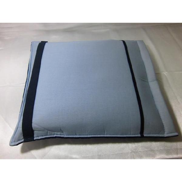 防災頭巾カバーセット アルミ加工頭巾 ＥＳ と コール天（ネイビーブルー） セット アウトレット品 しわ 日本防炎協会認定品 座布団 カバー付き 沖縄不可 |  | 05