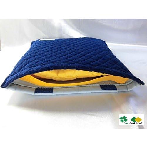 防災頭巾カバーセット ブルーセット 幼稚園 保育園 Sタイプ と コール天カバー セット 3から７才 座布団 カバー付き 沖縄不可　 |  | 02