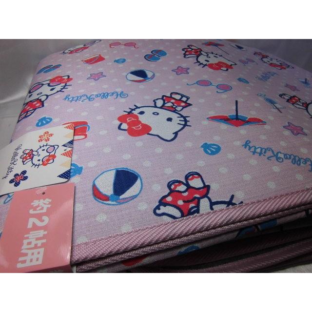 ◆【販売終了】２帖用カーペット185ｘ185　ハローキティ　サンリオキャラクター ラグ　中敷きカーペット | sanrio | 01