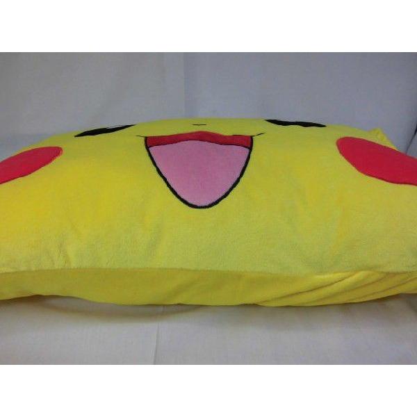 ◆【販売終了】まくら43ｘ63（ピカチュウ）ダイカットＭ　（沖縄不可）背当てクッション　抱き枕　ポケットモンスター　あすつく |  | 05