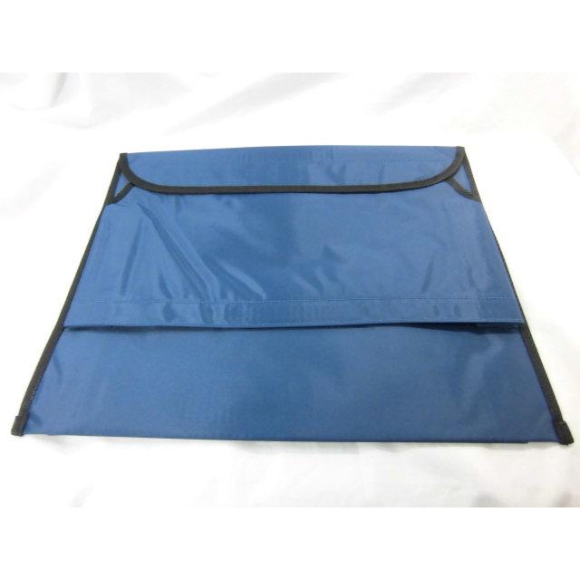 防災頭巾カバーセット アルミ加工ＥＳ防災頭巾 と 持ち手付き 防災頭巾カバー ネイビーブルー（濃い青）背もたれ セット カバー付き 防災頭巾 小学生 小学校 |  | 08