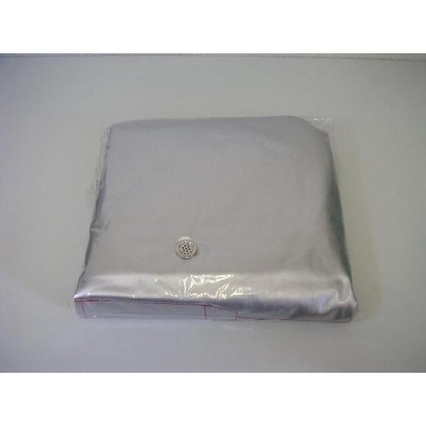 防災頭巾カバーセット アルミ加工ＥＳ防災頭巾 と 持ち手付き 防災頭巾カバー エンジ （茶色） 背もたれ セット カバー付き 防災頭巾 小学生 小学校 沖縄不可 |  | 04