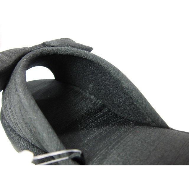 ヒール スリッパ 黒 ＢＫ リボン アウトレット品 ルームシューズ おしゃれ フォーマル 室内用 事務所用 仕事用 学校行事 かかと ヒールあり 沖縄不可 |  | 10