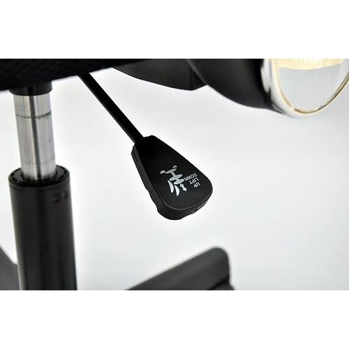 【販売終了】ワークチェア　肘付き  ブラックＢＫ GEHL-100　 代引き不可　送料無料　（沖縄・離島不可）組立式　 |  | 10