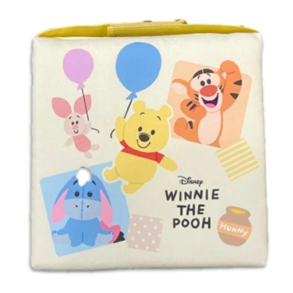 くまのプーさん チャイルドクッション  約25ｘ25ｃｍ 学童クッション キャラクター ディズニー 自転車クッション 沖縄不可 プーさん モリシタ | Disney