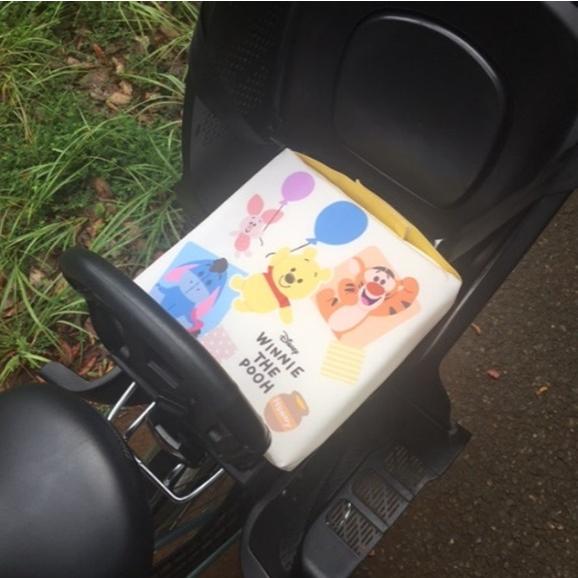 くまのプーさん チャイルドクッション  約25ｘ25ｃｍ 学童クッション キャラクター ディズニー 自転車クッション 沖縄不可 プーさん モリシタ | Disney | 02