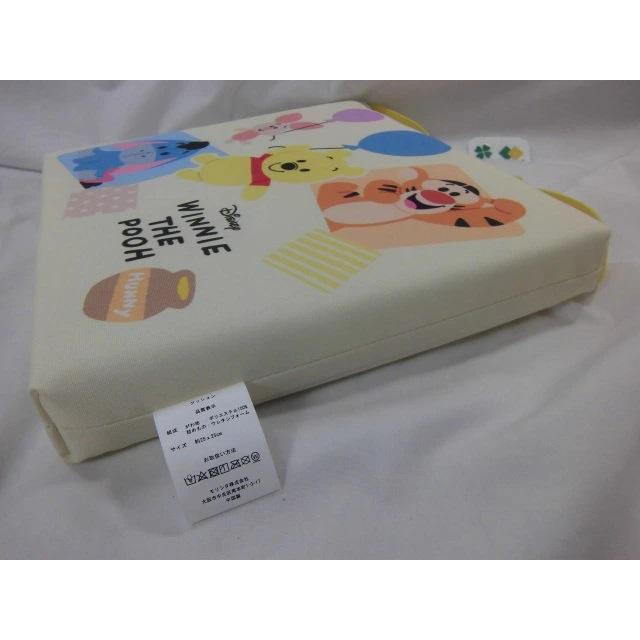 くまのプーさん チャイルドクッション  約25ｘ25ｃｍ 学童クッション キャラクター ディズニー 自転車クッション 沖縄不可 プーさん モリシタ | Disney | 04