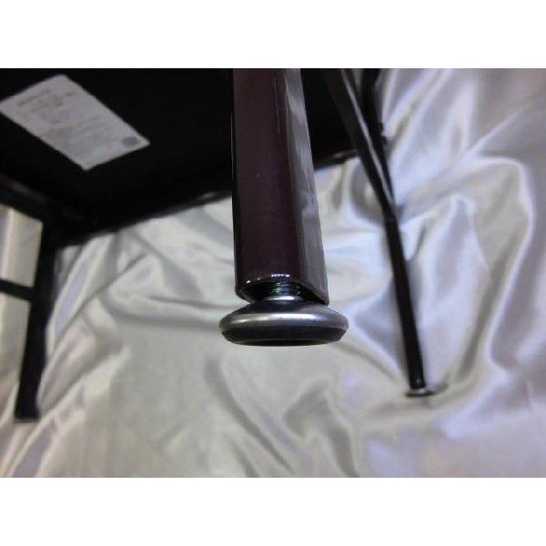 ◆【販売終了】完成品　スチール玄関ベンチ（ブラウン）　送料無料　（沖縄・離島不可）玄関スツール　介護用品　椅子　いす　イス |  | 02