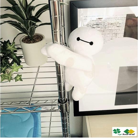 【販売終了】ベイマックス ミニ クッション 8x16cm ぬいぐるみ マグネット付 タッセル 房掛け 沖縄不可 ディズニー キャラクター | Disney | 05