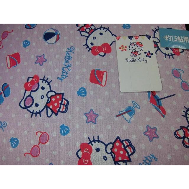 ◆【販売終了】1.5帖用カーペット135ｘ185　ハローキティ　アウトレット品　サンリオキャラクター ラグ　中敷きカーペット | sanrio | 01