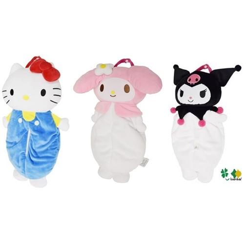 サンリオ マイメロディ クロミ ポムポムプリン マスコット ティッシュカバー サンリオ マイメロディ＆ピアノ クロミ＆バク ポムポムプリン