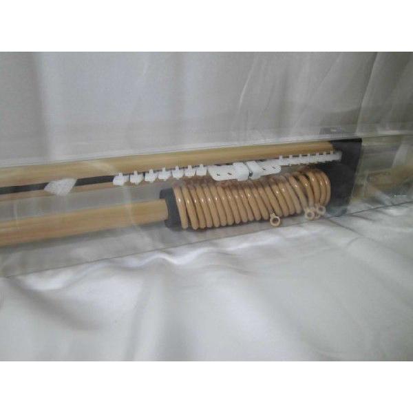 【販売終了】木目調伸縮ダブルカーテンレール（木目ミディアム）　フェスタ　3.0mＷ 送料無料（代引き不可）Ｉ7752 |  | 01