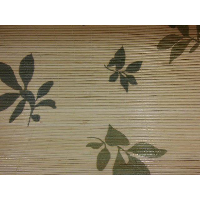 【販売終了】竹ロールスクリーン  葉柄 約 88ｃｍ×180ｃｍ  室内用　アウトレット品 （沖縄・離島不可）ロールアップ　 間仕切り 目隠し すだれ 日除け　 |  | 03