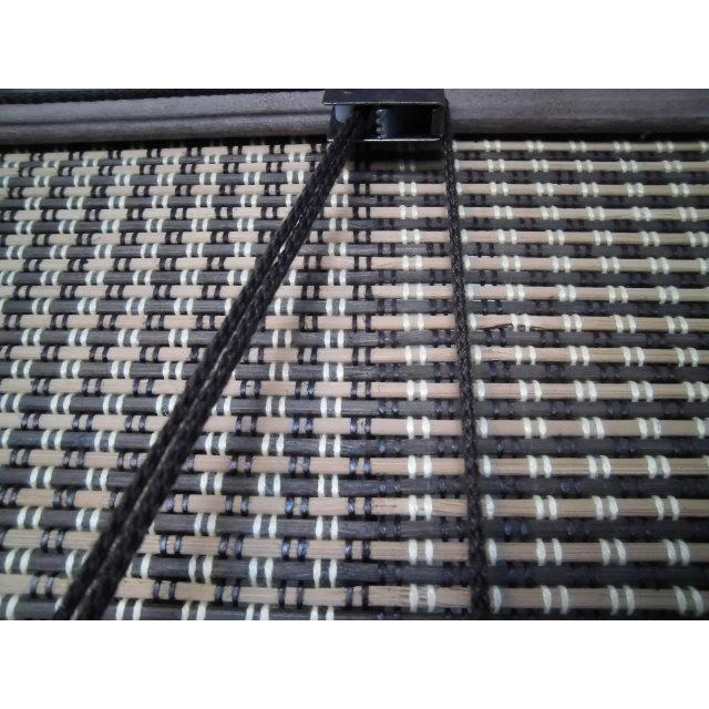 ◆【販売終了】竹　ロールスクリーン （ 格子柄  ） 約 88ｃｍ×135ｃｍ 室内用 ロールアップ　 間仕切り 目隠し 簾 すだれ 日除け 　ロールアップ　 |  | 02