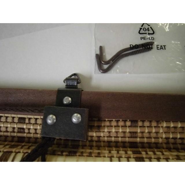 【販売終了】竹　ロールスクリーン  約 88ｃｍ×１３５ ｃｍ Ｍ６６８５　室内用　ロールアップ　 間仕切り 目隠し 簾 すだれ 日除け |  | 04