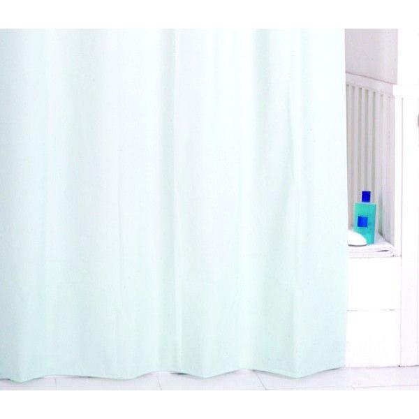 ◆【販売終了】シャワーカーテン 　ブルー　　幅130ｘ長さ180ｃｍ　ヒルズ　浴室カーテン　防カビ　フルネス | 