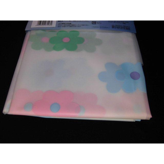 【販売終了】ポスト入れお届け　シャワーカーテン（フラワー柄）幅140ｘ長さ150ｃｍ 配達日・時間指定・代引き不可　浴室カーテン　防視　目隠し　おしゃれ　 |  | 03